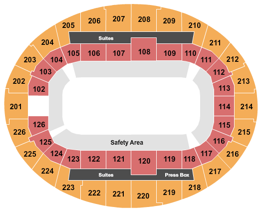 SNHU Arena Monster Jam Seating Chart
